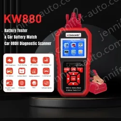 KW880 Automotive Fault Diagnosis Instrument Engine Fault Reading Fault Code Query Playback Function Testing Tools