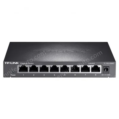 8 port Full Gigabit Ethernet switch 8GE