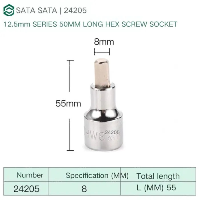 Dafei 8mm with a total length of 55mm-24205